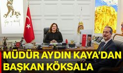 Çimsa Fabrika Müdürü Aydın Kaya’dan Başkan Köksal’a Ziyaret