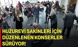 Huzurevi sakinleri için düzenlenen konserler sürüyor