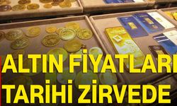 Altın fiyatları tarihi zirvede