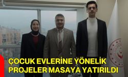 Çocuk Evlerine Yönelik Projeler Masaya Yatırıldı