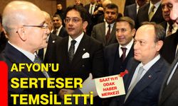 Afyon’u Serteser temsil etti