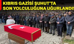 Kıbrıs Gazisi Şuhut’ta son yolculuğuna uğurlandı!