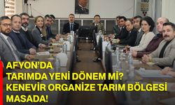 Afyon’da Tarımda Yeni Dönem Mi? Kenevir Organize Tarım Bölgesi Masada!