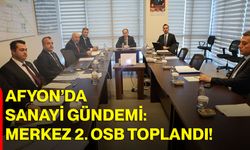 Afyonkarahisar Merkez 2. OSB Yönetim Kurulu Toplantısı Gerçekleştirildi.