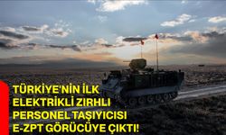 Türkiye'nin ilk elektrikli zırhlı personel taşıyıcısı E-ZPT görücüye çıktı!