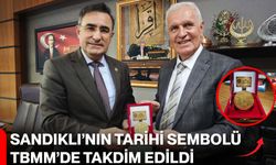 Sandıklı’nın Tarihi Sembolü TBMM’de Takdim Edildi