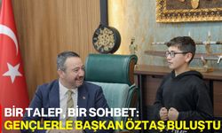 Bir Talep Bir Sohbet: Gençlerle Başkan Öztaş Buluştu
