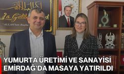 Yumurta Üretimi ve Sanayisi Emirdağ’da Masaya Yatırıldı