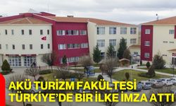 AKÜ Turizm Fakültesi Türkiye’de Bir İlke İmza Attı