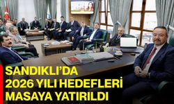Sandıklı’da 2026 Yılı Hedefleri Masaya Yatırıldı