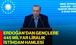 Erdoğan’dan Gençlere 445 Milyar Liralık İstihdam Hamlesi