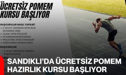 Sandıklı’da Ücretsiz POMEM Hazırlık Kursu Başlıyor