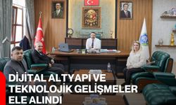 Dijital Altyapı ve Teknolojik Gelişmeler Ele Alındı