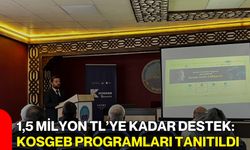 1,5 Milyon TL’ye Kadar Destek: KOSGEB Programları Tanıtıldı