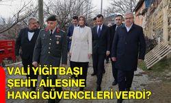 Vali Yiğitbaşı Şehit Ailesine Hangi Güvenceleri Verdi?