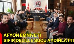 Afyon Emniyeti Sıfır Delille Suçu Aydınlattı