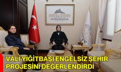 Vali Yiğitbaşı Engelsiz Şehir Projesini Değerlendirdi