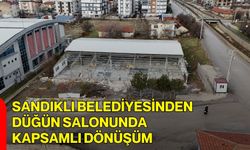 Sandıklı Belediyesinden Düğün Salonunda Kapsamlı Dönüşüm
