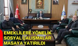 Emeklilere Yönelik Sosyal Çalışmalar Masaya Yatırıldı