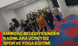 Emirdağ Belediyesinden Kadınlara Ücretsiz Spor ve Yoga Eğitimi