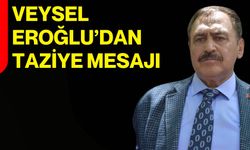 Veysel Eroğlu’ndan Taziye Mesajı