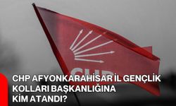 CHP Afyonkarahisar İl Gençlik Kolları Başkanlığına Kim Atandı?