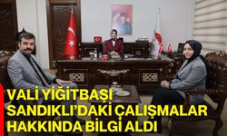 Vali Yiğitbaşı, Sandıklı’daki Çalışmalar Hakkında Bilgi Aldı