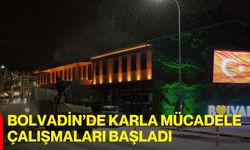 Bolvadin’de Karla Mücadele Çalışmaları Başladı