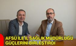 AFSÜ ile İl Sağlık Müdürlüğü Güçlerini Birleştirdi