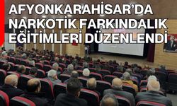 Afyonkarahisar’da Narkotik Farkındalık Eğitimleri Düzenlendi
