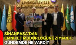 Sinanpaşa’dan Emniyet Müdürlüğüne Ziyaret: Gündemde Ne Vardı?