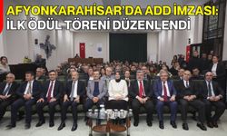 Afyonkarahisar’da ADD İmzası: İlk Ödül Töreni Düzenlendi