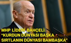 MHP Lideri Bahçeli: “Kurdun dünyası başka, sırtlanın dünyası bambaşka”
