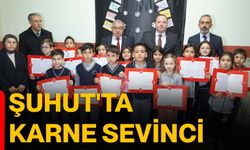Şuhut'ta karne sevinci