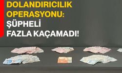 Dolandırıcılık operasyonu: Şüpheli fazla kaçamadı!
