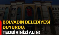 Bolvadin Belediyesi duyurdu: Tedbirinizi alın!