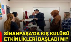 Sinanpaşa’da Kış Kulübü etkinlikleri başladı mı?
