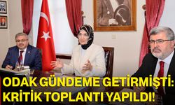 ODAK Gündeme Getirmişti: Kritik Toplantı Yapıldı!