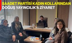 Saadet Partisi Kadın Kollarından Doğuş Yayıncılık’a Ziyaret