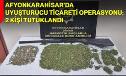 Afyonkarahisar’da Uyuşturucu Ticareti Operasyonu: 2 Kişi Tutuklandı