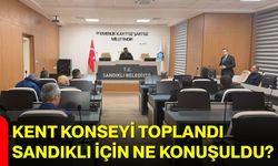 Kent Konseyi Toplandı, Sandıklı İçin Ne Konuşuldu?