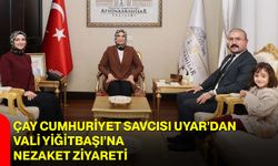 Çay Cumhuriyet Savcısı Uyar’dan Vali Yiğitbaşı’na Nezaket Ziyareti