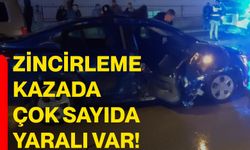 Zincirleme kazada çok sayıda yaralı var!
