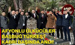 Afyonlu Ülkücüler Başbuğ Türkeş’i Kabri Başında Andı!