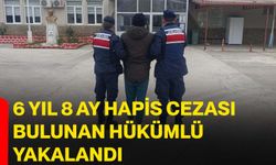 6 yıl 8 ay hapis cezası bulunan hükümlü yakalandı