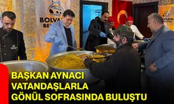 Başkan Aynacı Vatandaşlarla Gönül Sofrasında Buluştu