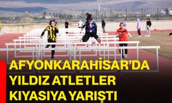 Afyonkarahisar’da Yıldız Atletler Kıyasıya Yarıştı