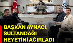 Başkan Aynacı, Sultandağı Heyetini Ağırladı