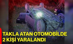 Takla Atan Otomobilde 2 Kişi Yaralandı
