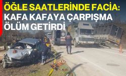 Öğle Saatlerinde Facia: Kafa Kafaya Çarpışma Ölüm Getirdi